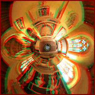 Stereo Anaglyph of St Mary’s Church